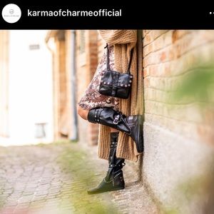Karma of Charmes boho  leather boots